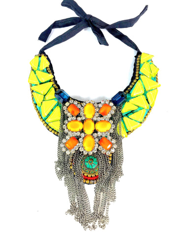 Yellow Brick Turquoise