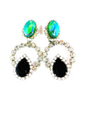 Emerald Enigma Earrings