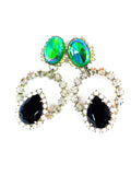 Emerald Enigma Earrings