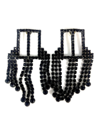 Black Ice Earrings